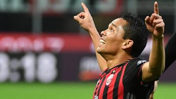 Bacca tiene mejor promedio de gol en Milan que en Sevilla