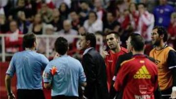 Míchel dijo a Mateu: "No tenéis vergüenza", según el acta