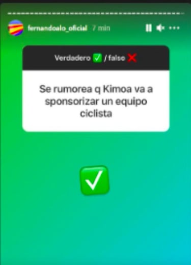 Fernando Alonso aún aspira a tener su propio equipo ciclista