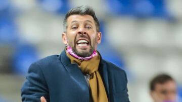 El uruguayo se sintió contento por el desempeño de su equipo, el cual lleva ya tres triunfos al hilo.