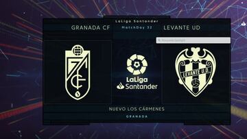 Resumen y goles del Granada vs. Levante de la Liga Santander