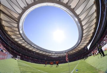 Atleti brindó minuto de silencio por el sismo en México