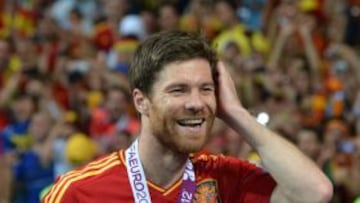 Xabi Alonso reconoce que alguans de las críticas a España publicadas durante la Eurocopa le provocaron "risa".