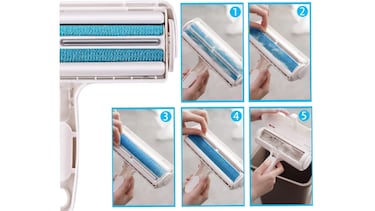 El rodillo quitapelos de mascotas que es mejor que un aspirador