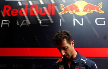Red Bull's Daniel Ricciardo ahead of the Belgian Grand Prix.