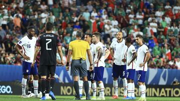 M&eacute;xico vs USA, es detenido por grito homof&oacute;bico