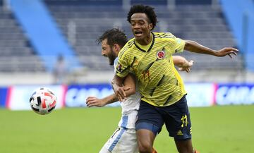 El volante estuvo en el partido pero estará ausente en Copa por suspensión. Vargas, Tesillo, Muñoz, Lucumí y Fabra fueron suplentes.