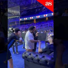 Fue a ver el Pala Tour al Movistar Arena, pero... ¡terminó como coach y compañero del mejor del mundo!