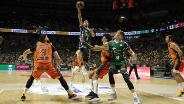 Jaime Fernández lanza ante Dubljevic y Labeyrie.