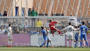 El partido entre el Fuenlabrada y el Castilla. 