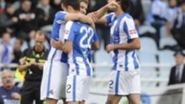 La Real voltea en 2 minutos un partido que tenía perdido