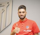 Carrasco firmó con el Atlético un contrato de cinco temporadas