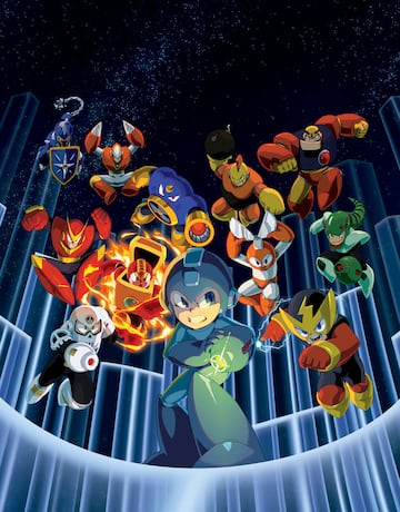 Ilustración - Mega Man Legacy Collection (3DS)