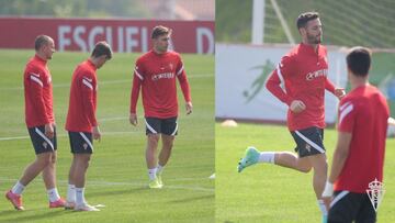 Bogdan y Álvaro Vázquez se incorporan al trabajo en Mareo