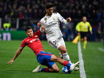 Ilzat Akhmetov con Marco Asensio.