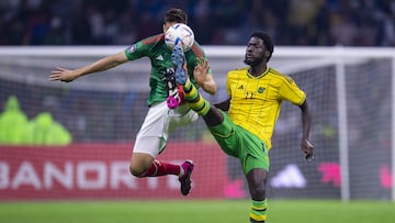 during the game Mexico National Team (Mexican National Team) vs Jamaica, corresponding to Group A of League A of the CONCACAF Nations League 2022-2023, at Azteca Stadium, on March 26, 2023.

&lt;br&gt;&lt;br&gt;

durante el partido Mexico (Seleccion Nacional Mexicana) vs Jamaica, correspondiente al Grupo A de la Liga A de la Liga de Naciones CONCACAF 2022-2023, en el Estadio Azteca, el 26 de Marzo de 2023.