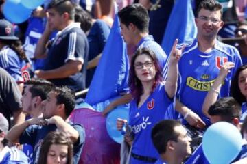 U. de Chile vs UC, en imágenes