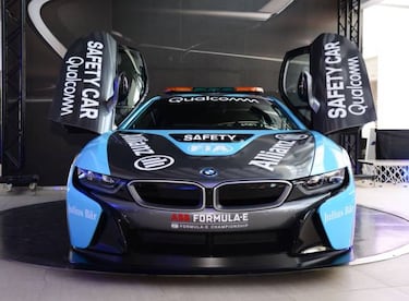 BMW I8 coupé, el nuevo Safety Car de la Fórmula E