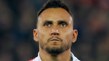 Keylor Navas del Paris Saint-Germain en el Jan Breydel Stadium. Brugge, Belgium. Octubre 22, 2019.