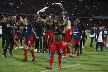 Independiente Medellín se quedó con el título de la Copa Águila 2019. El equipo dirigido por Aldo Bobadilla se impuso con goles de Adrián Arregui y Germán Cano. El descuento fue por parte de Danny Rosero. 