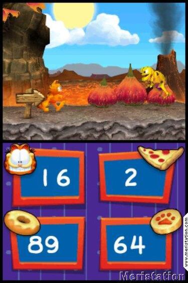 La pesadilla de Garfield se deja ver en Nintendo DS