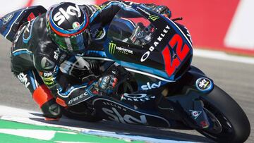 Francesco Bagnaia en el GP de Holanda.