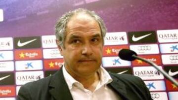 Zubizarreta compareci&oacute; junto a Tito Vilanova.