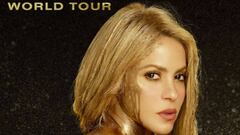 Imagen con la que Shakira ha anunciado su gira mundial "El Dorado"