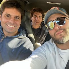 Kiko Rivera visita a su tío 'Riverita' junto a Cayetano y Francisco