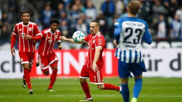 Hertha-Bayern Múnich en vivo online: fecha 7, Bundesliga 2017/18