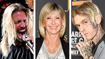 Famosos que fallecieron en 2022: Aaron Carter, Taylor Hawkins, Olivia Newton-John