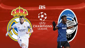 All the information you need to know on how and where to watch Real Madrid host Atalanta at Estadio Alfeedo Di Stéfano (Madrid) on 16 March at 21:00 CET.