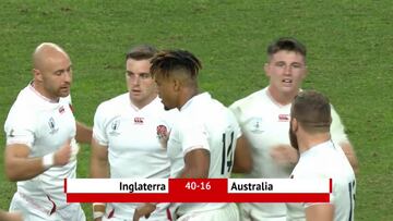 Inglaterra se deshace de Australia y ya está en semifinales