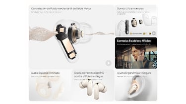 Así son los nuevos FreeBuds Pro 5: los auriculares inalámbricos de HUAWEI que apuestan por la ligereza y el silencio