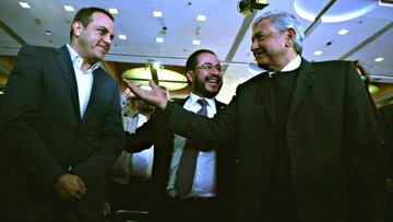 El ex futbolista y actual alcalde de Cuernavaca, Morelos, publicó en redes sociales una foto junto al precandidato presidencial junto a un mensaje de apoyo.