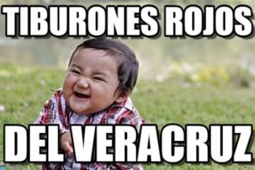 Los memes que dejó la goleada de Pumas sobre Veracruz