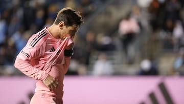 Messi reacciona al mal momento que vive Inter Miami en la MLS.