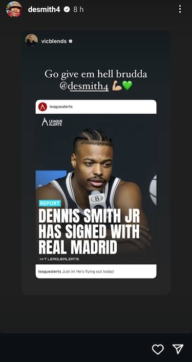 Dennis Smith da por hecho su fichaje por el Madrid