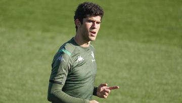 Carles Ale&ntilde;a, jugador del Betis. 
 