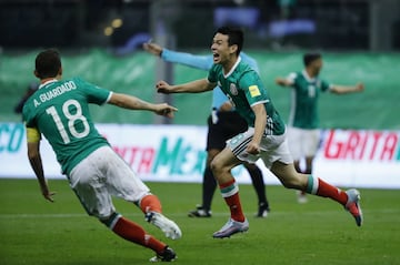 El festejo de México tras conseguir el pase al Mundial