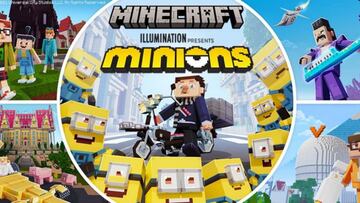 Minecraft se une a los Minions para lanzar su nuevo DLC con motivo de El Origen de Gru