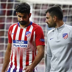 Problema para Simeone: Costa, de baja de dos a tres semanas