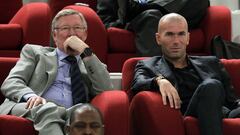 Ferguson descartó a Zidane en el United para proteger a Cantona