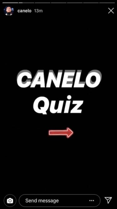 Canelo Álvarez interactúa con sus fans al publicar una encuesta
