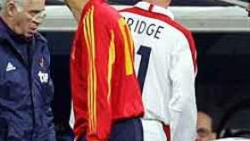 <b>LA LIÓ.</b> El seleccionador español organizó un escándalo por sus declaraciones sobre Henry y sobre los ingleses en general antes del amistoso en el Bernabéu.