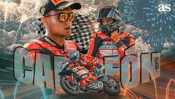 Histórico Adrián Huertas: campeón del mundo de SuperSport
