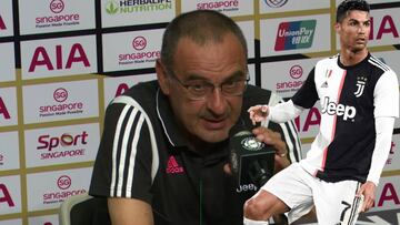 Llama la atención escucharlo de un técnico italiano: así ve Sarri el rol de Cristiano en el equipo