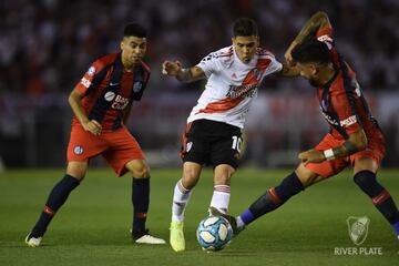 Luego de brillar en la final histórica de la Copa Libertadores 2018 entre River Plate y Boca Juniors en el Santiago Bernabéu con gol y asistencia para darle el título al Millonario, el volante sonó para el Real Madrid.