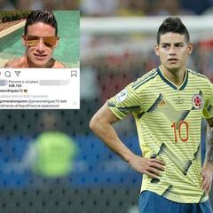 El mensaje del hijo de Maradona a James de su futuro