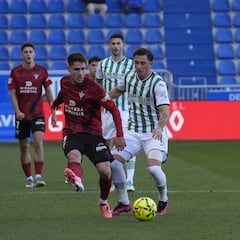 Aprobados y suspensos en el Mirandés: ni con dos ocasiones muy claras